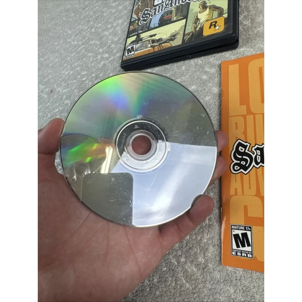 Sony - PS2 - Grand Theft Auto: San Andreas - Tested works Manual